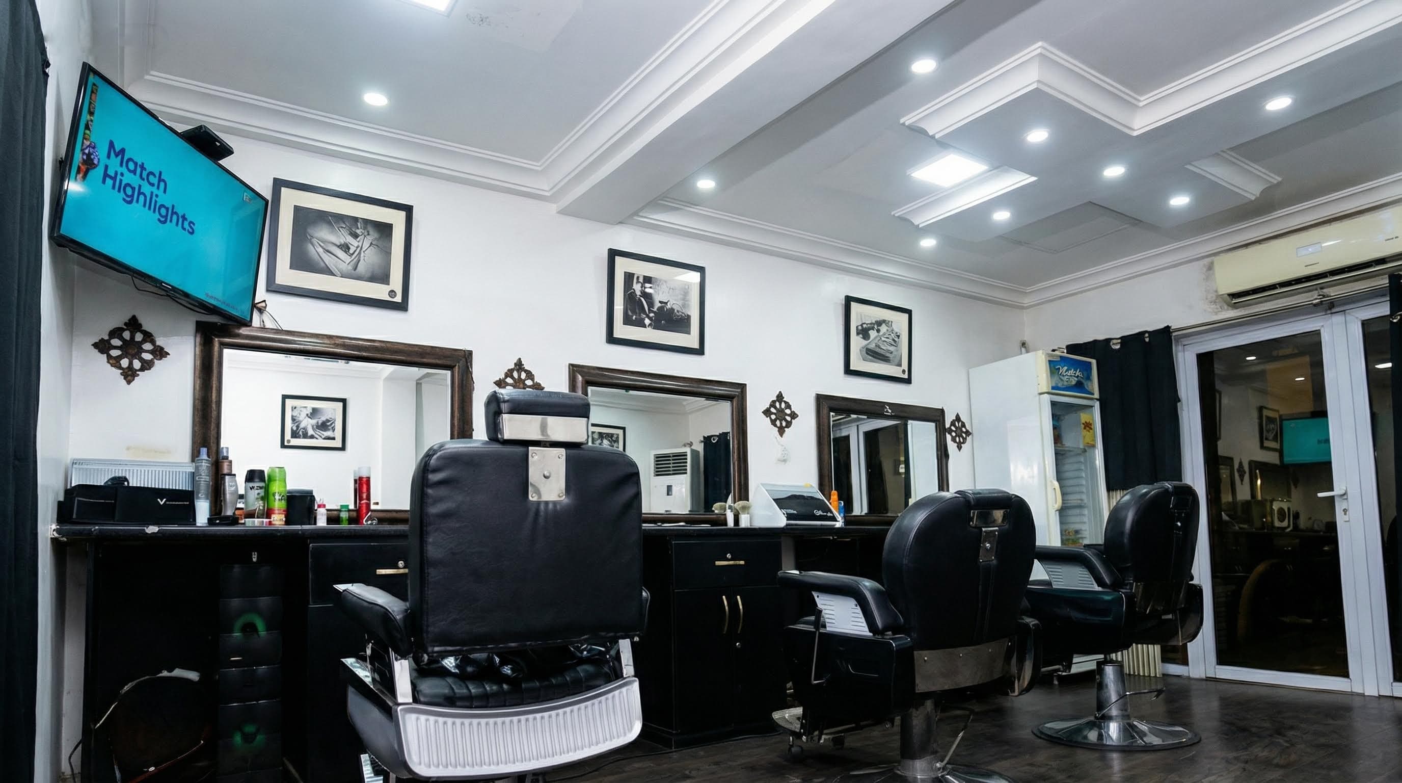 Inside KuulKuts barbershop