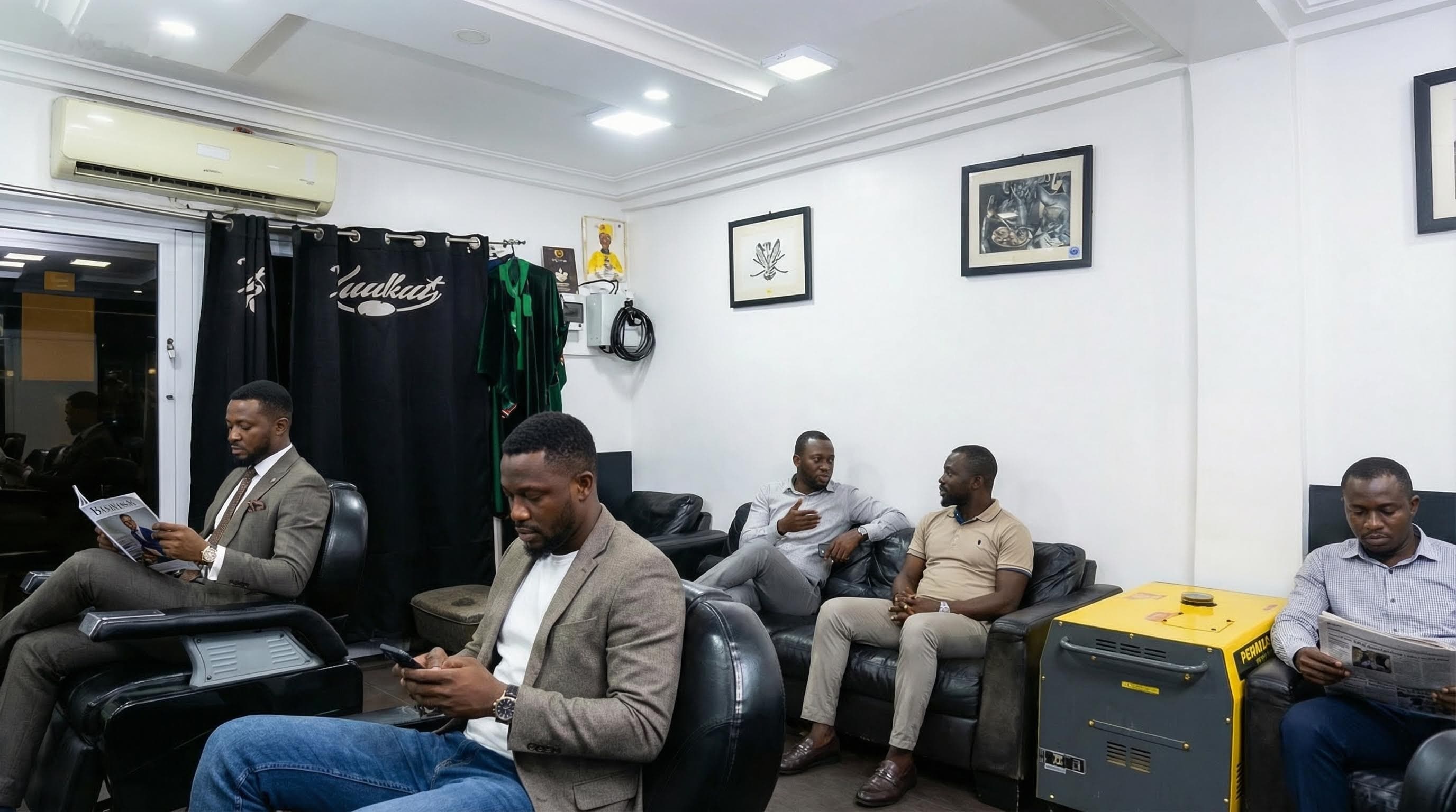 Beard grooming at KuulKuts